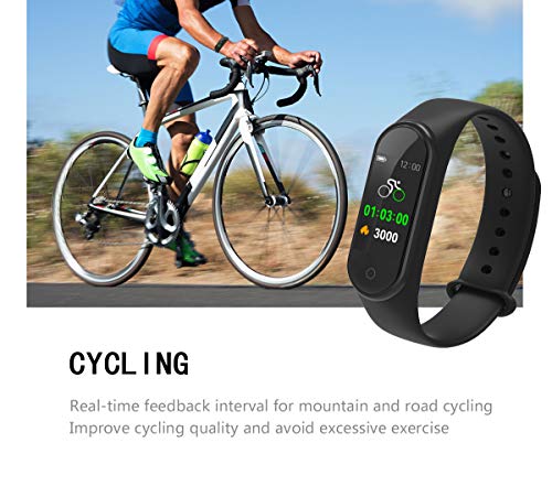 DCU TECNOLOGIC | Pulsera de Actividad | Smart Band | Reloj Inteligente | Pantalla Táctil | IP68 | Compatible con iOS y Android | Negro