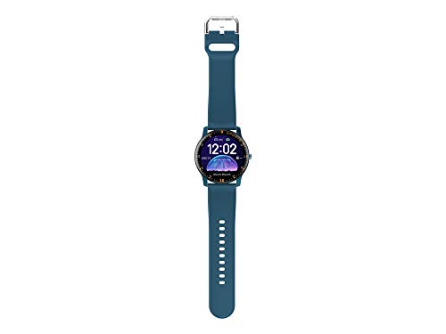 DCU TECNOLOGIC Smartwatch Sport Reloj Inteligente Multideporte en Silicona Azul