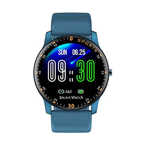 DCU TECNOLOGIC Smartwatch Sport Reloj Inteligente Multideporte en Silicona Azul