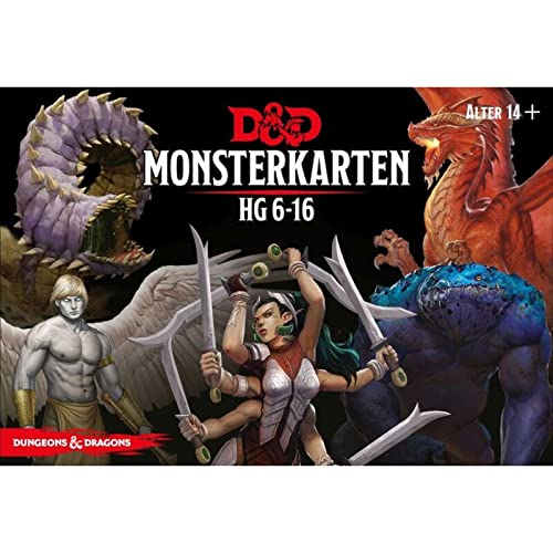 D&D Monsterkarten HG 6-16 (Hasbro)