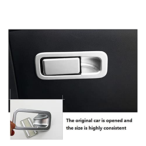 Decorel Ajuste para Kia Sportage KX5 2016-2020 Coche Chrome Interior Interior Caja de Guantes Cubierta de la Puerta Manija de la Puerta Atrapar el Centro de la Consola Accesorios (Color : Silver)