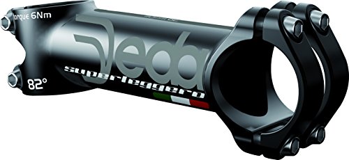 Deda Superleggero Potencia, Unisex Adulto, Negro, 140 mm