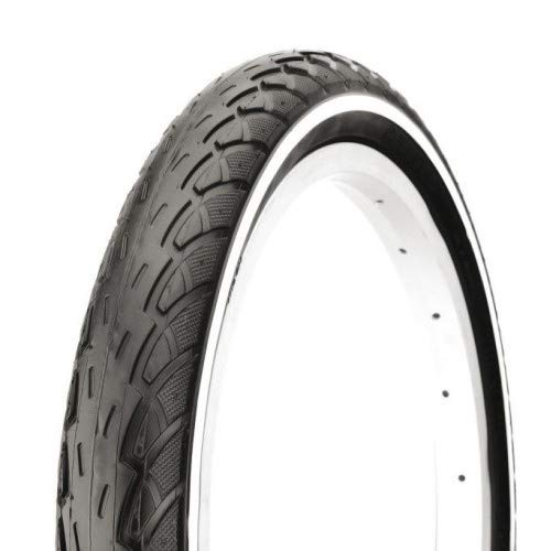 Deli Tire 47-305 - Cubierta para Bicicletas (16 x 1,75 cm), Color Negro y Blanco
