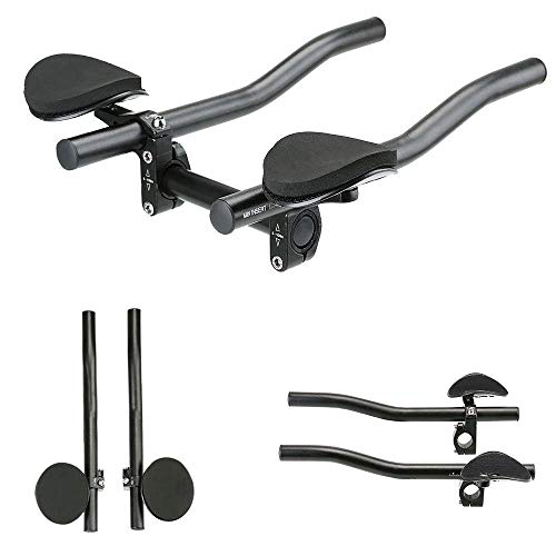 Delleu TT Manillar Aero Bars Triathlon Cycling Bike Rest Manillar para Bicicleta Aerobars para Bicicleta de Carretera