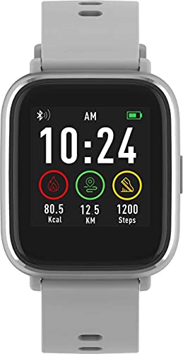 Denver SW-161 Reloj Inteligente Bluetooth Impermeable – Frecuencia Cardíaca, Monitor de Sueño, Obturador remoto de Cámara – Multi Sports Activity Tracker – iOS y Android
