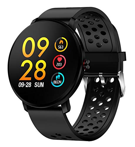 Denver SW-171BLACK Reloj Inteligente Negro IPS 3,3 cm (1.3") SW-171BLACK, 3,3 cm (1.3"), IPS, Pantalla táctil, 240 h, 100 g, Negro