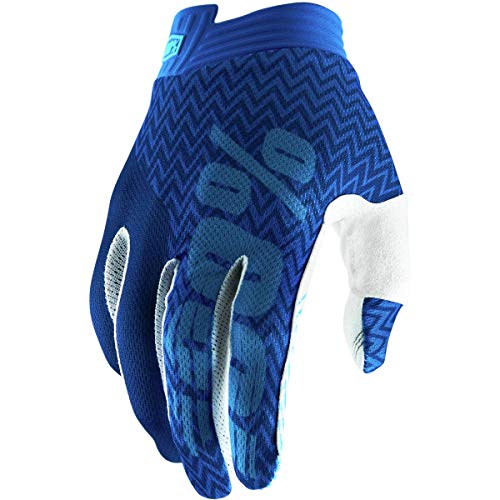 Desconocido 100% Itrack Glove Guantes, Unisex Adulto, Blue/Navy, MD