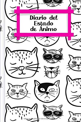 Diario del Estado de Ánimo: Para rellenar y marcar con el rastreador y las 3 actualizaciones diarias del estado de ánimo, incluyendo la grabación de ... del estado de ánimo | Motivo: Gatos fríos