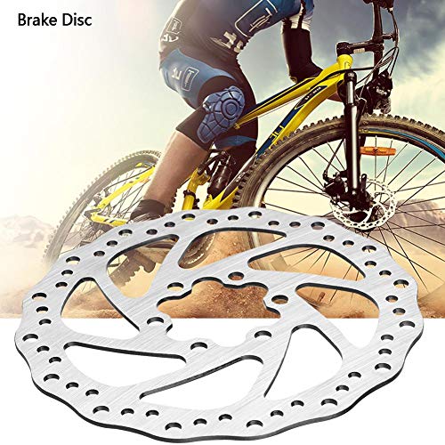 Disco de freno de bicicleta, Reemplazo accesorio de la bicicleta de la zapata de freno de la bicicleta del acero inoxidable antioxidante del tamaño 4(140mm)