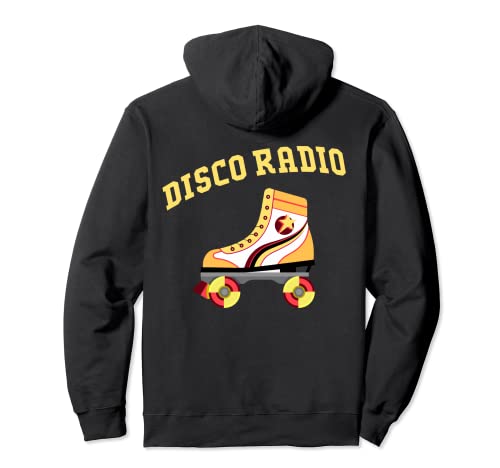 Disco Radio 70's 80's Vintage Roller Skating Discoteca Sudadera con Capucha
