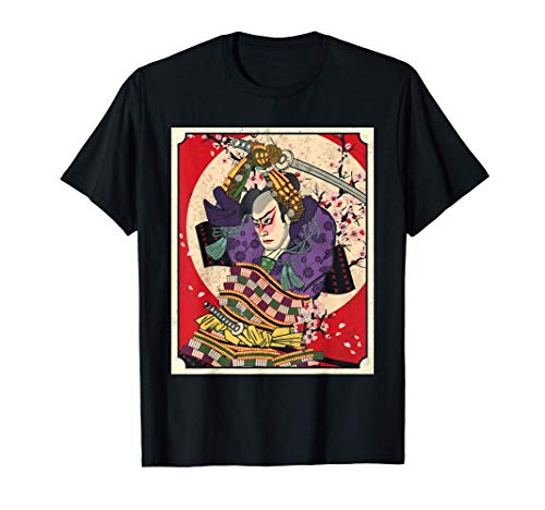 Disfraz de Shogun Samurai japonés Ronin Katana Swordsman Camiseta