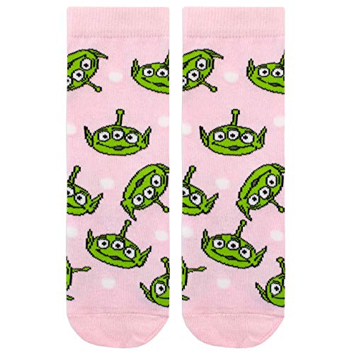 Disney Calcetines Paquete de 3 para Niñas Toy Story Multicolor 31-36