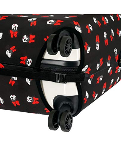 Disney Funda para Maleta de Cabina Minnie, Negra