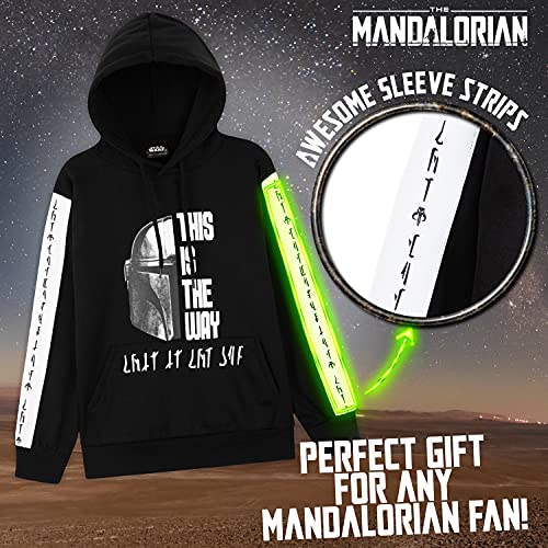 Disney Sudadera Niño de The Mandalorian, Regalos para Niños, Sudadera Adolescente 7 - 14 Años (13-14 Años)