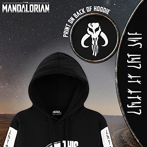 Disney Sudadera Niño de The Mandalorian, Regalos para Niños, Sudadera Adolescente 7 - 14 Años (13-14 Años)