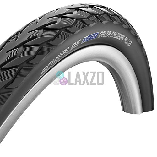 Diverse Schwalbe 'Delta Cruiser Plus' 26 x 1.75 47-559 Delta Cruiser Plus Schwarz, Reflex, PunctureGuard HS 392