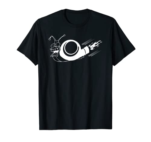 Divertido Turbo Caracol Automotriz Racing Boost Mecánico Camiseta