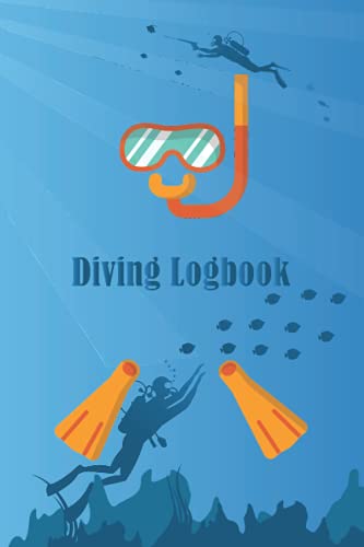 Diving Logbook: Scuba Diving Logbook for Beginner, Intermediate, and Experienced Divers - Dive Journal for Training, Certification and Recreation - Compact Size for Logging Over 110 Dives