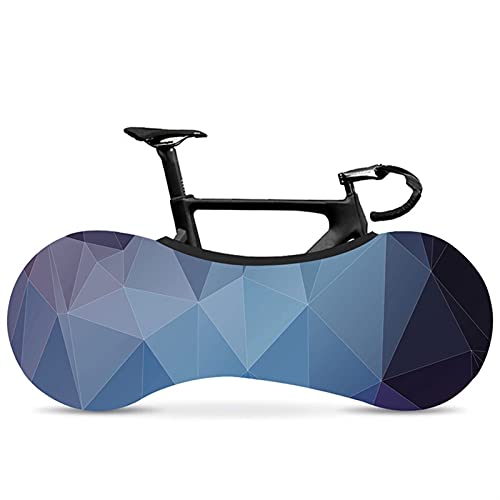 DJDEFK Funda para Bicicleta Cubierta de Polvo de Bicicleta Tela elástica Serie geométrica 26"-28" Bicicleta de Carretera Cubierta de Polvo Interior (Color : 11)