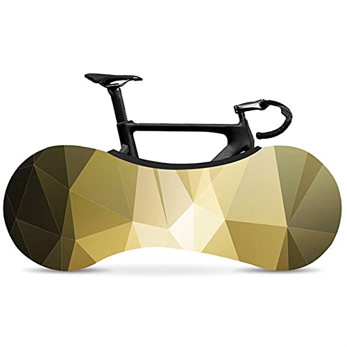 DJDEFK Funda para Bicicleta Cubierta de Polvo de Bicicleta Tela elástica Serie geométrica 26"-28" Bicicleta de Carretera Cubierta de Polvo Interior (Color : 11)