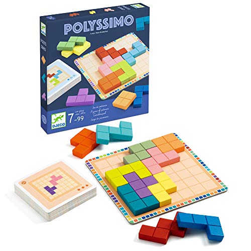 DJECO Polyssimo - Juego de lógica, Multicolor