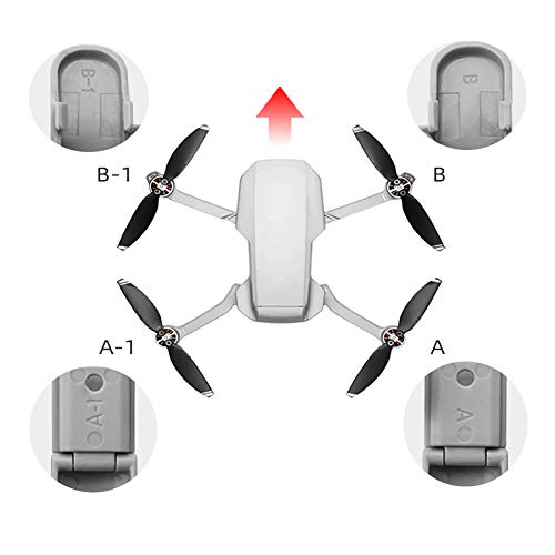 DJFEI Mavic Mini 2 Kit de Extensión de Pierna de Tren de Aterrizaje, Protector de Estabilizadores de Pierna de Soporte Plegable para Tren de Aterrizaje para dji Mavic Mini 2