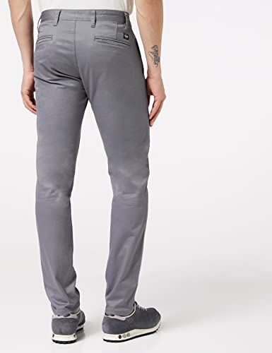 Dockers ALPHA ORIGINAL KHAKI SKINNY, Pantalones para Hombre, Gris (Burma Grey), W34/L32