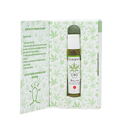 Drasanvi Cbd - Roll-on Alivio Tensiones Cabeza Con Cbd - 5 Ml, Sin Sabor, Normal