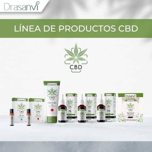 Drasanvi Cbd - Roll-on Alivio Tensiones Cabeza Con Cbd - 5 Ml, Sin Sabor, Normal