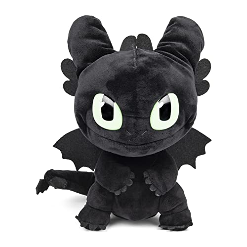 Dreamworks Dragons, Squeeze and Roar - Peluche sin Dientes de 28 cm con Sonidos