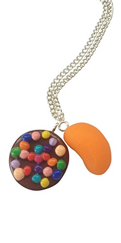 Dulces GOMINOLA y Jazzy - Collar de Chocolate y naranja