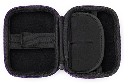 DURAGADGET Estuche Rígido Morado para Cámara Deportiva GoPro HERO7 Black, GoPro HERO7 Silver, GoPro HERO7 White