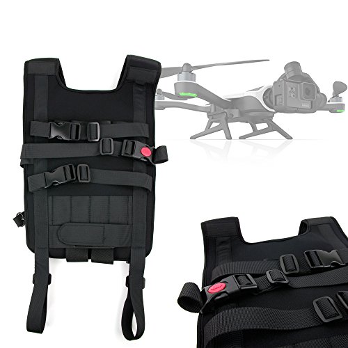 DURAGADGET Mochila/Arnés Ajustable para tranporte de Dron GoPro Karma Drone