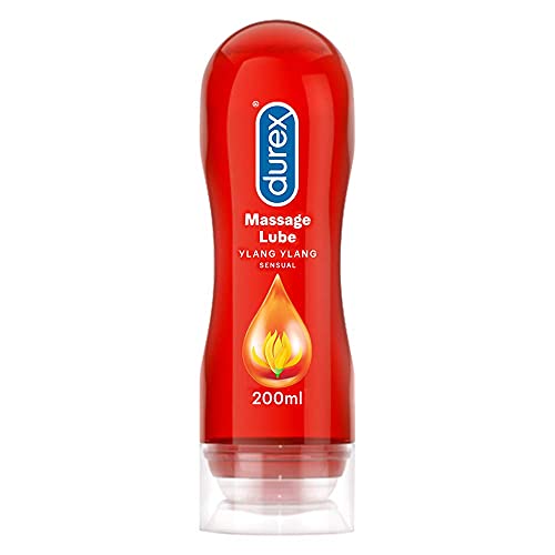 Durex Play Massage 2 en 1 Lubricante - 200 ml, Sensual (versión inglesa)