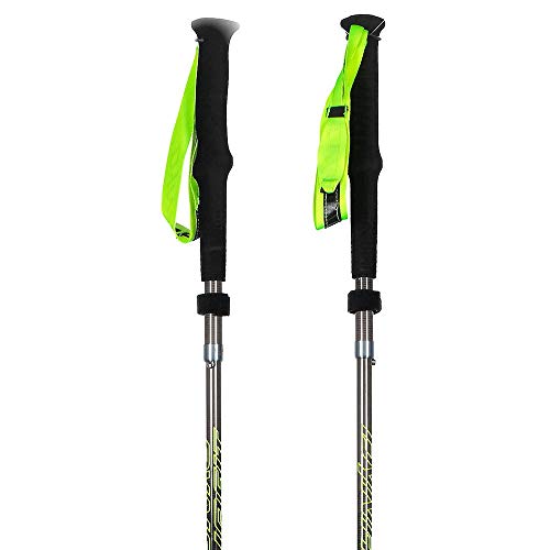 Dynafit Vert Pro Pole Bastón de Senderismo, Adultos Unisex, Black/Catus (Negro), 120