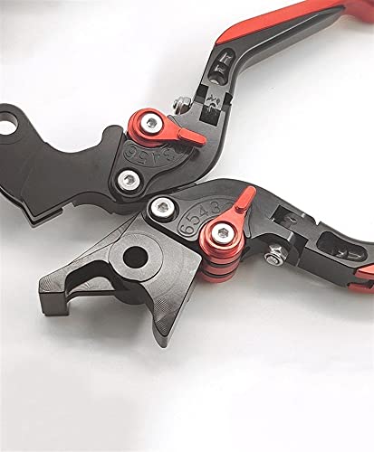 DZSLTC Conjunto De Freno Palanca Specialized Más Caliente per Honda CBR125R CBR 125R 2011-2020 Leva Frizione Pieghevole per Moto In Alluminio Aeronautico CNC (Color : M)