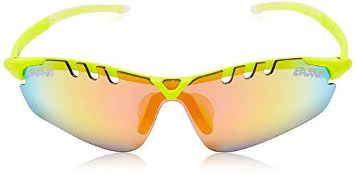 EASSUN X-Light Sport Gafas De Sol, Unisex, Amarillo (Fluor), M