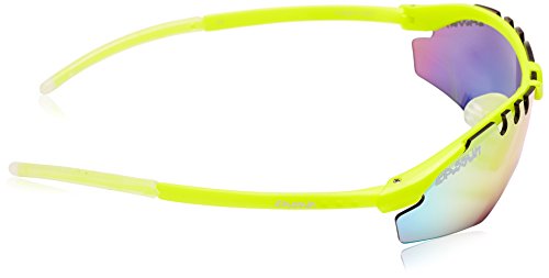 EASSUN X-Light Sport Gafas De Sol, Unisex, Amarillo (Fluor), M