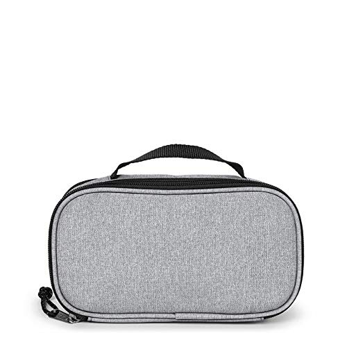 Eastpak Flat Oval L Estuche, 23 Cm, Gris (Sunday Grey)