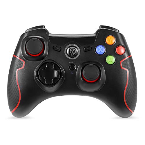 EasySMX Mandos PC PS3, [Regalos de Reyes] 2.4G Mando PS3 Inalámbricos, Controlador PS3, Gamepad PC, Controller PS3 Para PC de Windows 11/10/8.1/8/7, XP y Vista, Android TV, Switch y Uso hasta 10M