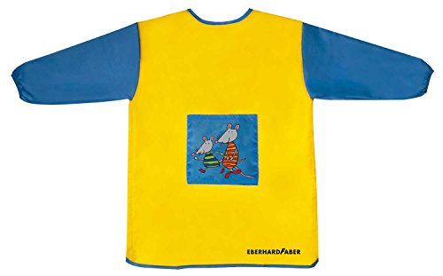 Eberhard Faber 579902 - Mandil infantil para pintar, color azul y amarillo , Modelos/colores Surtidos, 1 Unidad