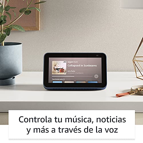 Echo Show 5 (2.ª generación, modelo de 2021) | Pantalla inteligente con Alexa y cámara de 2 MP | Azul