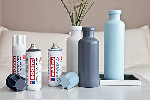 edding 5200-922 Spray de Pintura acrílica, Blanco tráfico Mate, 200 ml (Paquete de 1)