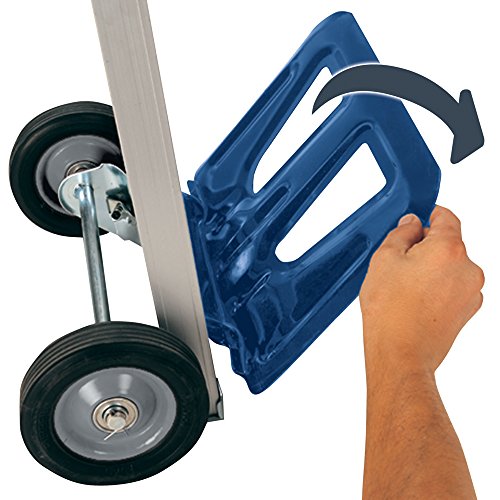 Einhell Carretilla de mano plegable - BT-HT 90. Con capacidad de 90 kg y pala plegable. Bloqueo para empuñadura extensible. Bastidor de aluminio haciéndolo ligero y facilitando su trasporte