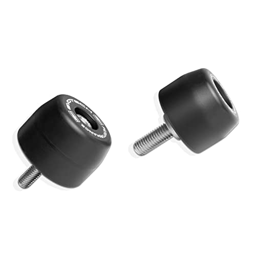 Eje Delantero de la Motocicleta FORTAL HERVIDAD DE SCRIPTOR DE SLIQUE DE Ruedas Ajuste for Duke125 Duke 125 duke200 Duke 200 duke390 Duke 390 (Color : One Pair Black)