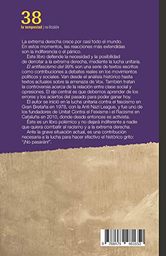 El antifascismo del 99%. La lucha unitaria contra el racismo y la extrema derech: La lucha unitaria contra el racismo y la extrema derecha: 0 (No ficción)