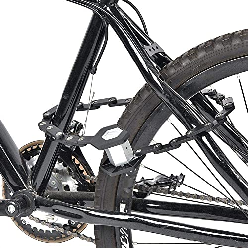 El candado plegable resistente al desgaste profesional para bicicletas es duradero y práctico, adecuado para scooters eléctricos de bicicleta de montaña