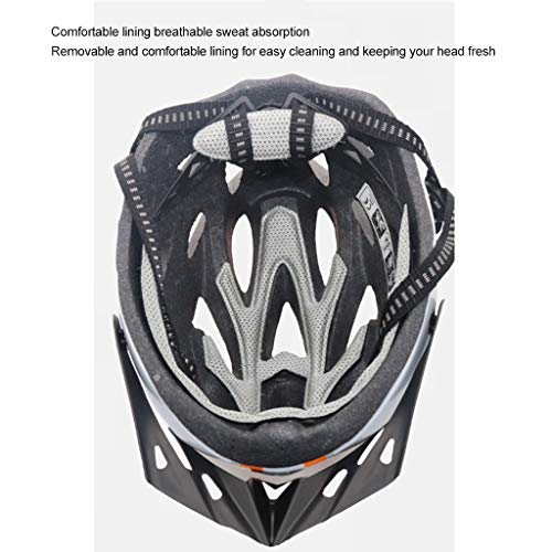 El casco adulto bici Casco Specialized ajustable cómodo Casco de bicicleta de carretera de montaña totalmente en forma de Ciclismo Cascos for Hombres Mujeres deportes al aire libre ( Color : Yellow )