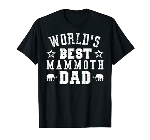 El mejor papá MAMMOTH del mundo Camiseta