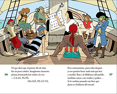 El pirata que no sabía decir la R - Libro para niños de 7 años: Aventura divertida: Un pirata con rotacismo y una princesa de armas tomar: 1 (Primeros lectores en letra de imprenta)